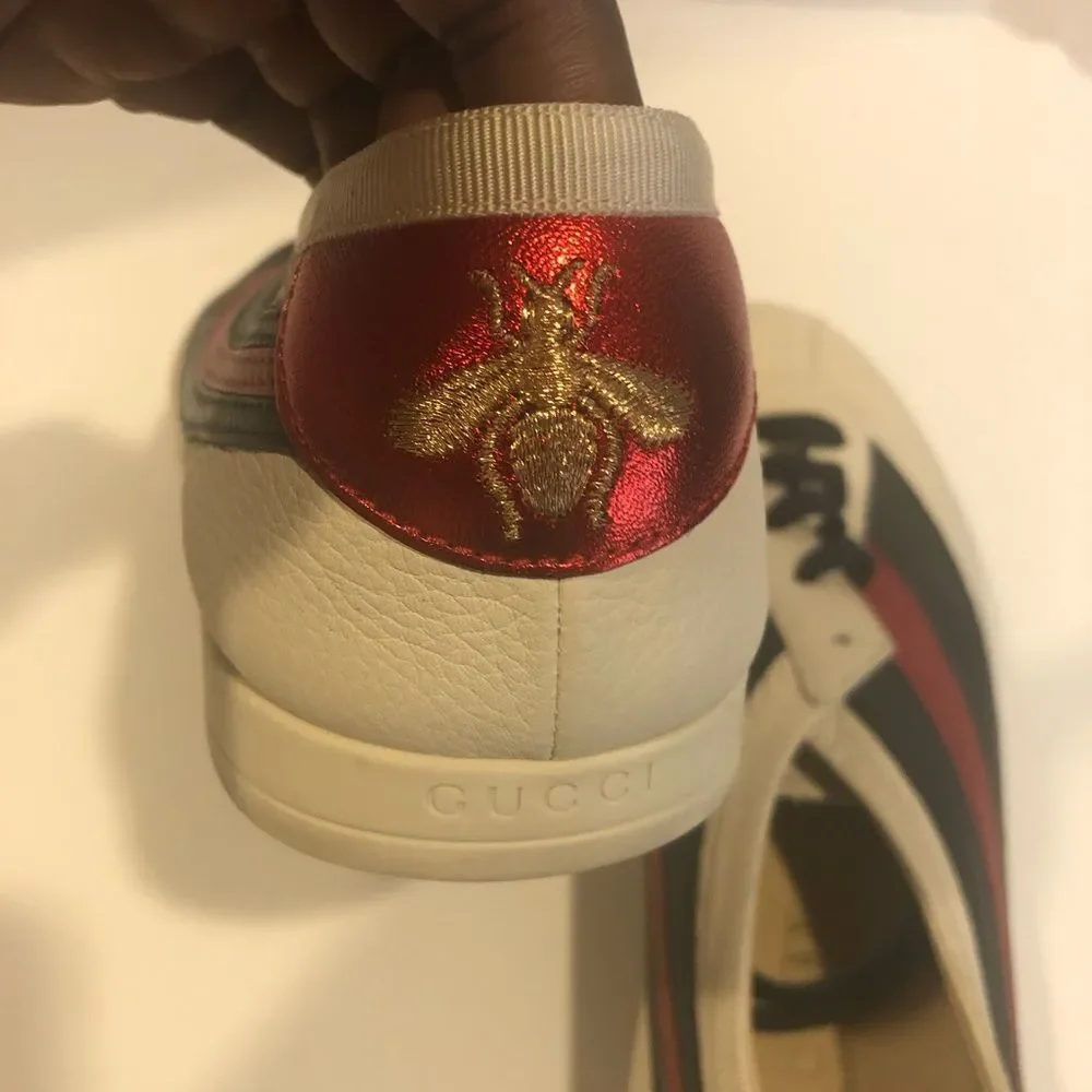 Gucci mens Falacer lace up sneakers size 8.5